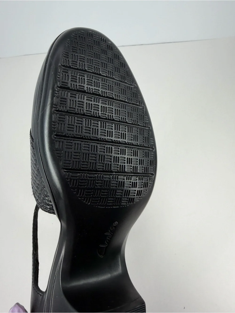 Clarks Emily Rae Pumps Black Leather Size 5M - Picture 16 of 16